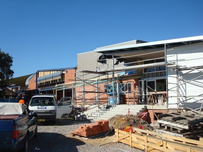 Newcastle Grammar School, Inax Constructions, Construction Services, Builder